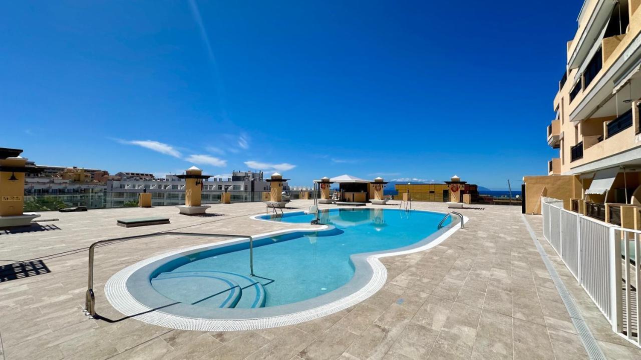 Sunset Apart, Large Terrace, Pool, Best Location! Puerto de Santiago  Dış mekan fotoğraf